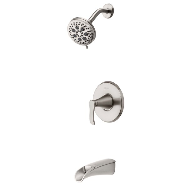 Pfister Pfister Jaida 1-Handle Tub & Shower Faucet with Valve, Brushed Nickel 8P8-WS2-JDSGS - main